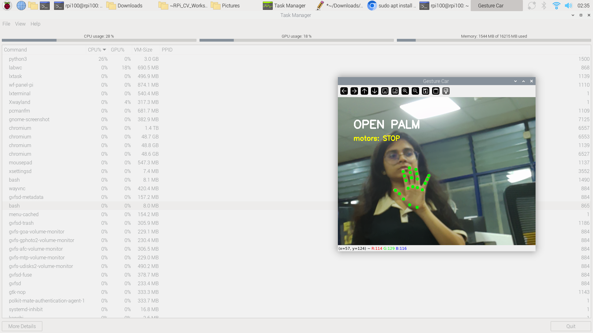 CPU Open Palm