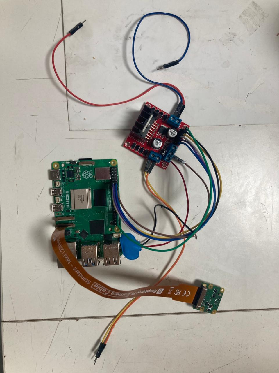 RPi to L298N Connection